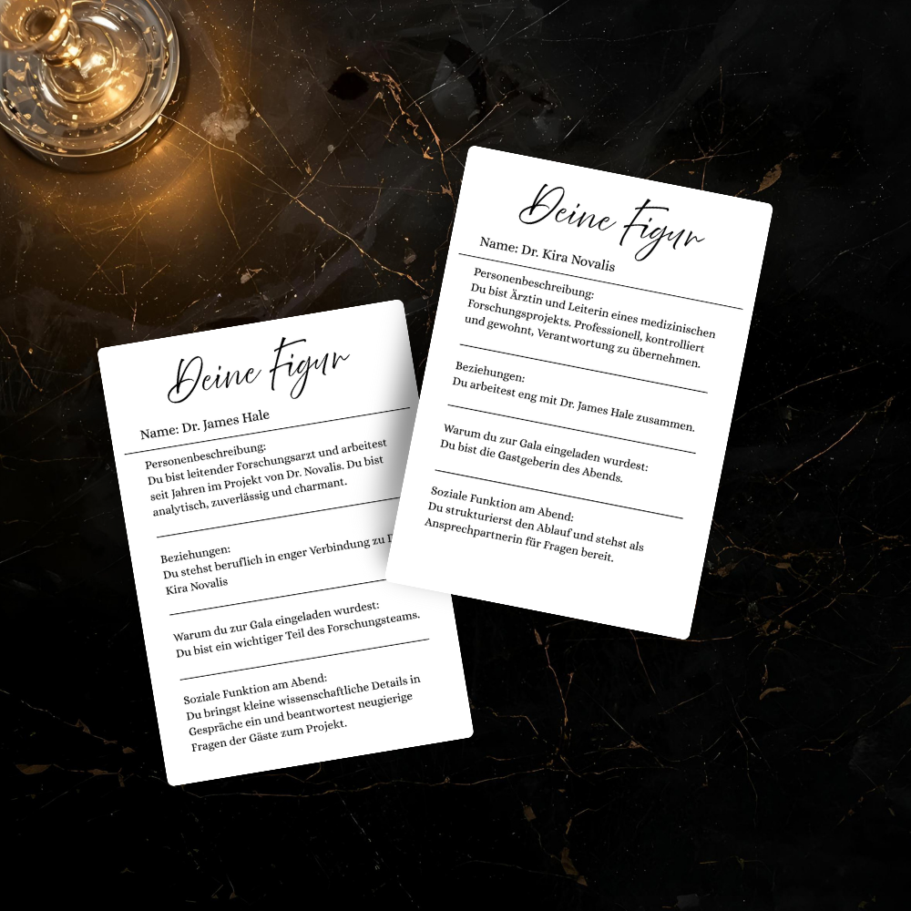 Krimi Dinner "Der Letzte Drink"